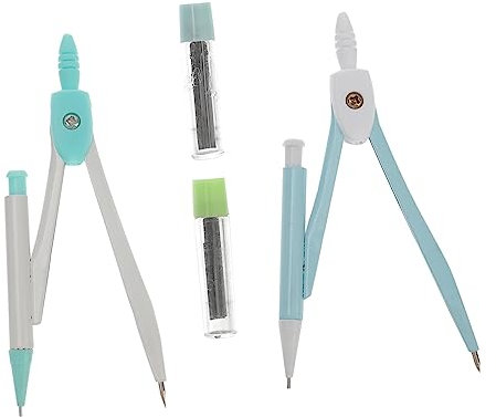 Operitacx 4sätze Zirkel Mit Mine Profizirkel Zeichenzirkel Nachfüllminen Für Schule Beruf Studium