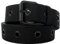 Awlyfm Gürtel Nietengürtel Männer Herren Stoffgürtel Schwarz 120cm