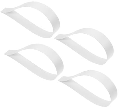 DRESSOOS 4stücke Snare Drum Wire Strap Montagehilfen Für Schlagzeug Strapazierfähige Pet-bänder Für Klaren Sound Und Einfache Installation Für Live-performances Und Proben