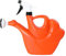 Aymzbd Regadera 2 en 1 para Jardín, Portátil, de 1,5 L, Creativa, con Pulverizador, para Flores de Exterior Y Plantas de Interior, Naranja