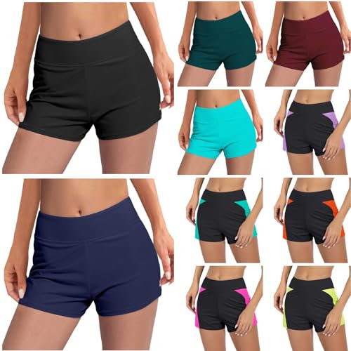 Maillot de Bain Menstruel Culotte Menstruelle Fuite Menstruation Bas de Bikini Femme Short de Bain Absorbant Short de Bain Taille Haute Maillot Menstruel pour plage et piscine