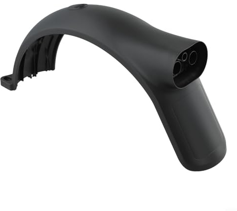 Yuanpgky Heckschutzblech für Xiaomi und Elite Elektroroller, Kunststoff-Spritzschutz-Zubehör mit einfacher Installation, 325x138x76,3mm Schwarz