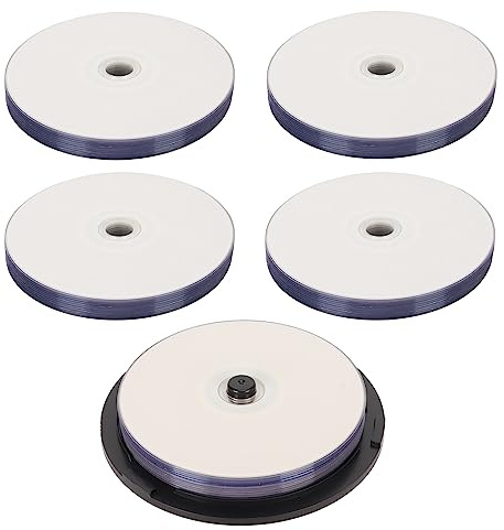 TZLMWDFRWG DVD R Rohling, 4, 7 GB, 16 X Hohe Geschwindigkeit, Robust, Beschreibbar, PC Mehrzweck DVD R Rohling für Musik, Videos, Fotos (50 Stück)