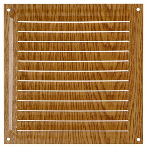 Brinox B70580Y - Griglia di ventilazione in legno chiaro, 20 x 20 cm