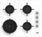 Beko HILW 64122 SW 7763586724 Kochfeld/7800 W/modernes Design