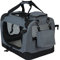 EUGAD Hundebox, Hundetransportbox faltbar Hundetasche, Transportbox für Hunde Katze, S 50x35x35cm, Hundebox Auto, Katzebox Katzetransport, für Reise, Auto & Zuhause，Grau 0106HT