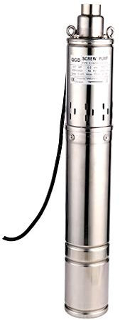 SHYLIYU Pompa Sommersa per Pozzi Profondi Immersione Pompa Acqua 500W 0.7HP 1600L/H 220V Elettropompa Sommersa per Elettrodomestico Industriale e Agricoltura Irrigazione, Giardino Motopompa