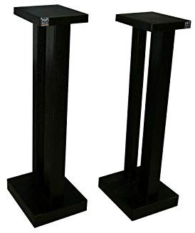 Hi Fi Racks Duet 600mm Speaker Stands (Pair) Satin Black