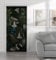 MyMaxxi - Tür bekleben mit Türtapete Türposter Türfolie Selbstklebend 90x200 Elster - Tür verschönern ? Türaufkleber Türklebefolie Vogel Blumen Blätter grün