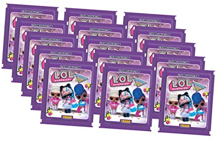 Panini LOL Surprise Fashion Fun - Sammelsticker Serie 3 - Sticker Set Auswahl (15 Tüten)