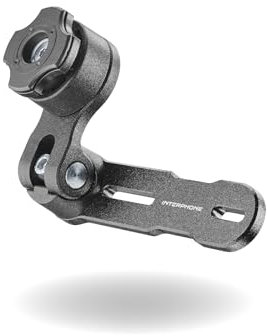 INTERPHONE- Aggancio Coperchio Vaschetta Freno-Frizione Moto - Regolabile 360 Orizzontale 90 Verticale - Sistema Modulare QUIKLOX - Supporto Porta Cellulare Moto - Aggancio Sgancio Rapido