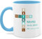 Tasse Tassen 325ml - Geschenk Taufe I Konfirmation Geschenk Firmung - 325 ml - Hellblau - konfirmationsgeschenk für jungen personalisierte konfirmationsgeschenke taufgeschenke taufe￼