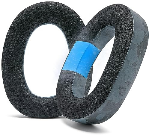 WC Freeze EPOS H6 Pro - Cooling Gel Earpads for EPOS H6 Pro/Sennheiser GSP 600 / GSP500 / GSP550 / GSP670, Made by Wicked Cushions - Enhance Comfort, Durability, Thickness | Black Camo
