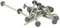 30mm Anthracite Grey UPVC Polytop Pins/Nails Stainless Steel (Pack of 50)