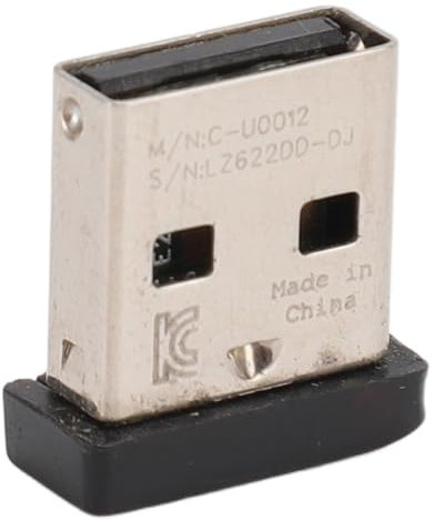 Fockety Receptor USB, Tecnología Inalámbrica de 2,4 GHz, Conector USB, Receptor de Teclado de Ratón Inalámbrico para Logitech M590 M720 M570 para Logitech K230 K270 K375S K400PLUS K780,