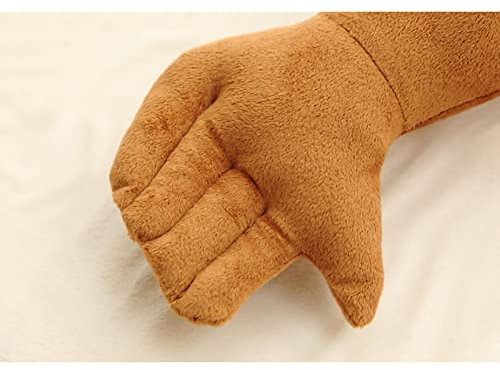 Dekaim Kuschelkissen Cuddle Buddies Plüsch-Körperkissen Bequeme Unterstützung für Stressabbau Boyfriend Arm 58cm