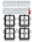 Staubsauger-Zubehör-Set, kompatibel mit Roborock Dyad Pro Combo/Dyad Pro/A10 Plus schnurlosen Nass- und Trockensauger-Ersatzteilen (1 Satz Hauptbürste + 4 HEPA-Filter + 1 Reinigungsbürste)
