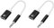 2 Pcs Black Headphone Jack Adapter,3.5mm Male to TypeC Female Audio Cable Cord,Aux Adapter,USB C to Aux Audio,Usb To Aux Adapter,Compatible with MP3 Players,Laptops, Smartphone,Headphone Adapters