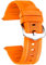 BINLUN Cinturini Orologi in Silicone Cinturini di Ricambio per Orologi in Gomma Fibbia Argento per Uomo Donna 7 Colori Nero/Blu/Bianco/Rosso/Arancione/Grigio/Verde (12mm-28mm)
