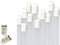 Braytron 25x 9W LED Röhre G13 T8 Leuchtstoffröhre Tube/Warmweiß 3000K 900 Lumen 270° Abstrahlwinkel/inkl. Starter 10er Pack/milchweiße Abdeckung