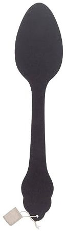 Atmosphera - Decoración Mural Cuchara - Madera - Negra - 12x77-5 cm