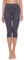 Merry Style Damen Leggings 3/4 aus Baumwolle mit Stretch – Leichte Capri Leggings Damen aus atmungsaktiver, elastischer Baumwolle, ideal für Yoga Sport Freizeit Reisen MS10-199 (Dunkelmelange, 3XL)