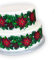 Top That Essbares Deko-Band, Weihnachtsstern, Rot – Perfekt für größere Kuchen – einfach zu verwenden