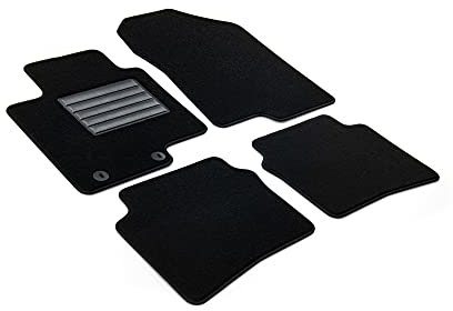 MDM SP-9187 Fußmatten Velours Autoteppich passend für Hyundai i20 (BC3) (auch T-GDI 48V) 10.2020>