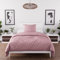 Intemporel Boemia Set Copripiumino Microfibra, Rosa, 140 x 200 cm