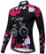 Radtrikot für Damen, langärmelig, Mountainbike, bequem, schnell trocknendes Oberteil L #24