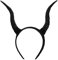 FRCOLOR Halloween Gothic Horn Stirnband Teufel Schaf Antilope Horn Stirnband Kopfbedeckung Kopfbedeckung Haar Reifen Wald Tier Foto Requisite für Halloween Maskerade Festival