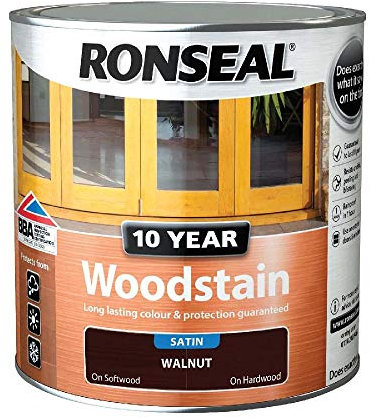 Ronseal Trade 10yr Woodstain - Walnut - 2.5L