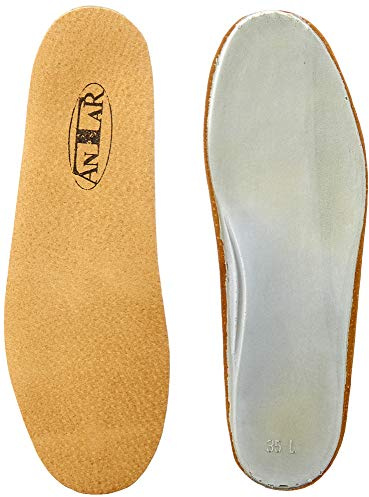 Antar AT53503 37 Leder Orthopädische Einlagen mit Längs und Quergewölbestütze, Größe 37, 60 g