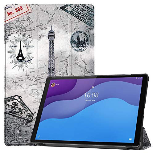 Lobwerk Funda para Lenovo Tab M10 2nd 2020 TB-X306F TB-X306X de 10,1 Pulgadas, con función Atril y función de Encendido y Apagado automático