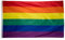 Storm&Lighthouse Pequeña bandera del orgullo gay arcoíris LGBTQ+ de 3 x 2 pies con ojales, accesorios de orgullo gay para desfiles de fiestas, carnavales, decoraciones de festivales y celebraciones