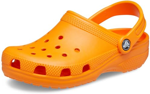 Crocs Unisex Kinder Classic Clog K Clog, Orange Zing, 29/30 EU