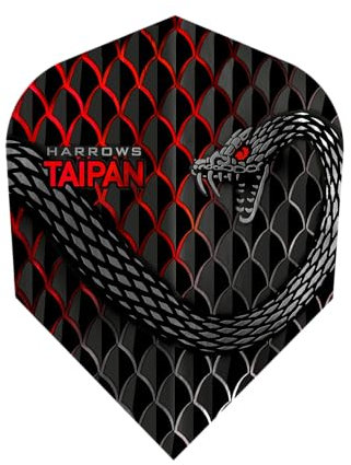 Harrows Taipan Red - Dart Flights