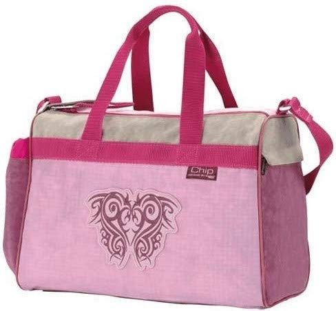 CHIP ROSÉ - McNeill Schulsporttasche, Sporttasche Schwimmtasche mit NASSFACH Freizeittasche Kindertasche