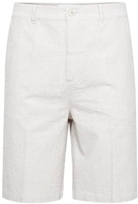 Casual Friday Herren CFPeterson small Striped Relaxed Shorts Bermudas, 154503_Chateau Gray, M