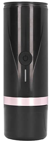 Alvinlite Electric Portable Coffee Maker Electric Heating Vacuum Cup Milk Tea Mug 12V 24V USB Charging for Car Travel Camping Hiking