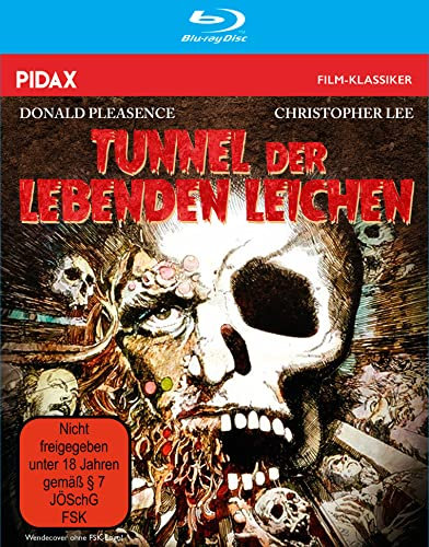 Tunnel der lebenden Leichen / Gruselhorror mit Donald Pleasence und Christopher Lee (Pidax Film-Klassiker)