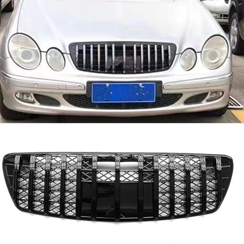Auto Kühlergrill Für Mercedes Benz W211 E Class 2003 2004 2005, Frontstoßstange Haube Kühlergrill Grill, Autoteile Performance Grill