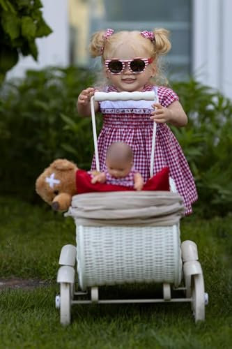 ROSHUAN Süße Reborn Babypuppen 28 Zoll 70 cm Realistisch Lebensecht 3D Bemalung Babypuppen Die Echt Aussehen Handgefertigt Weich Gewichtet Glitzer Babypuppen Mit Stoffkörper