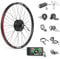 Bafang 48V 500W Hinterradnabenmotor-Kit 26 27,5 28/29/700C Hinterrad Elektrisches Fahrrad-Umrüstsatz, bürstenloser Getriebe-Hinterradnabenmotor mit optionaler Batterie und Display