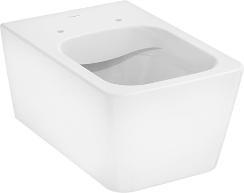 hansgrohe EluPura Q Wand-WC 540 AquaFall Flush, Weiß, 60194450