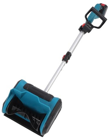 Akku-Schneefräse, Elektro Schneefräse Mit Bürstenlosem 21-V-Motor Und Sicherheitsschalter Für Terrassen Einfahrten Mit 10 Zoll Breite 6,3 Zoll Tiefe Für Gärten Mit Leichtem