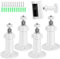 Indrnif 4 Stück Wandhalterung für Ring Kamera,Adjustment Wandhalterung,Kompatibel mit Stick Up Cam/Pro Arlo Pro 4 Arlo Pro 3 Arlo Pro 2 Arlo Ultra 2 Arlo Ultra 1/4 Schraube Kamera-Wandhalterungen