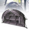 ZYSKABQ Campingschuhe Organizer Zelt und Wohnmobil Camping Organizer, 210d Oxford Stoff 9 Regal große Kapazität Faltbare Klassifizierung Camping Lagerschrank Grau Grau Octopus feet