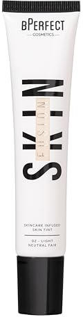 BPerfect Skin Fusion Skin Tint SPF 25 – Lightweight, Buildable Skincare Hybrid for a Radiant, Natural-Look Base – Shade 2 Light Neutral Fair, 30ml