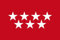 Durabol Bandera Comunidad de Madrid 150 x 90 cm Satén